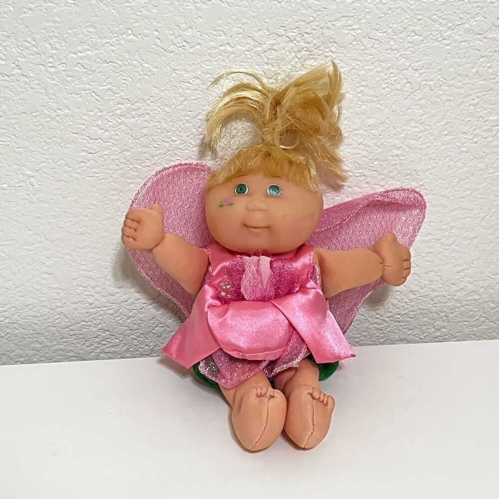 Cabbage Patch Kids I Love You a Bunch Garden Fairy Doll Rose Flower 1995 Mattel